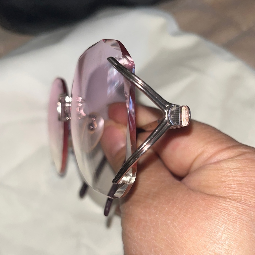 YSL Vintage Pink Sunglasses - Picture 10 of 13